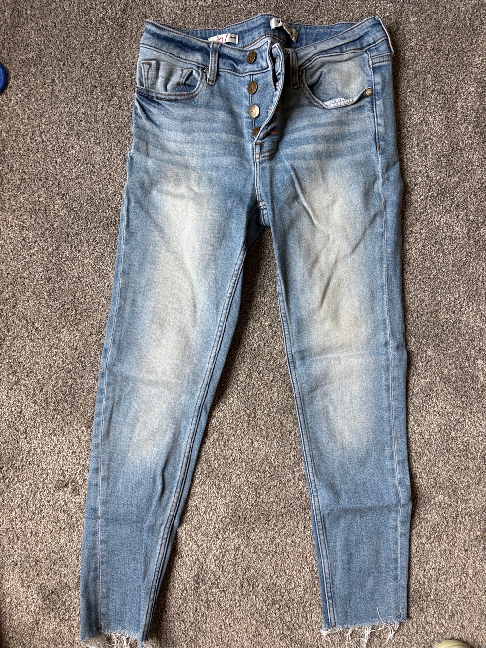 Vigoss Light Blue Washed Skinny Jeans